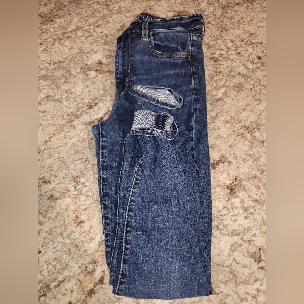 American Eagle Super Highrise Jeggings Size 8